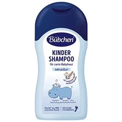 Abbildung von Bübchen Kinder Shampoo, 400 ml milde Haarwäsche für Babys und ohne Tränen, Babyshampoo leicht kämmbares Haar, Silikone