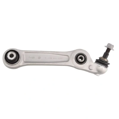 Abbildung von FEBI BILSTEIN 43758 Querlenker mit Sicherungsmutter Trag /Führungsgelenk, Lager Vorderachse rechts, hinten Aluminium 19 BMW: 7