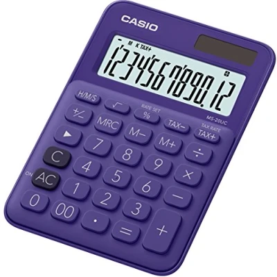 Abbildung von Casio MS 20UC Tischrechner, Blau