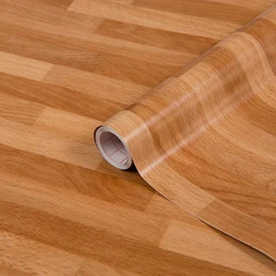 Abbildung von d c fix Möbel Klebefolie Butcherblock Mittel Holz Optik 45 cm x 2 m Möbelfolie selbstklebend Deko Folie Küchen Schrank Fensterbank Küchenfront Schrankfolie Tisch Holzfolie Metzger Block braun