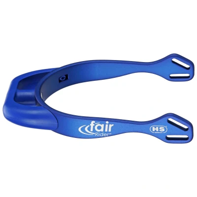 Abbildung von Sprenger Sporen Fairrider Halb Flach Blau/Blau 20mm