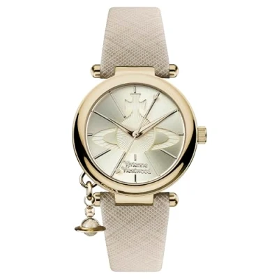 Abbildung von Vivienne Westwood Damen Orb Pop Display Quarz Armbanduhr VV006GDCM