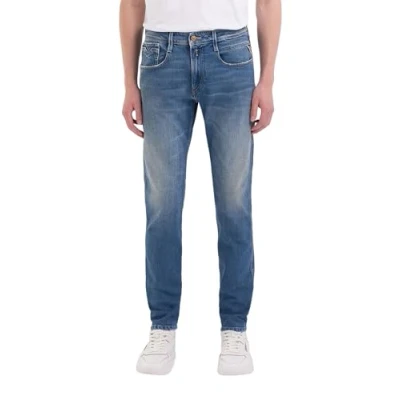 Abbildung von Replay Herren Jeans Anbass Slim Fit Original, Medium Blue 009 (Blau), 30W / 30L