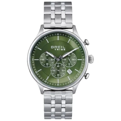 Abbildung von Breil Classy Chronograph acciaioverde, Herren, Größe: One Size, Acciaio verde