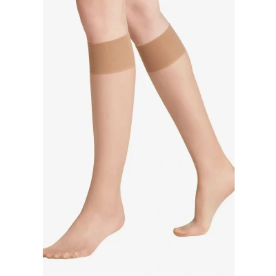 Abbildung von Falke Seidenglatt 15 Denier Transparent Kniestrümpfe sun, Damen, Größe: 39 42, Sun