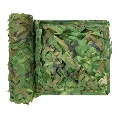 Abbildung von LOOGU Tarnnetz Sonnenschutz Camouflage Netz Sichtschutz für Camping Freizeit Garten Jagd Woodland 3x5m
