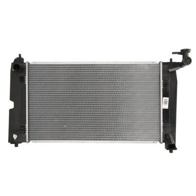 Abbildung von DENSO DRM50110 Kühler, Motorkühlung 599 353 16 TOYOTA: Avensis II Station Wagon, Corolla IX Hatchback, Saloon