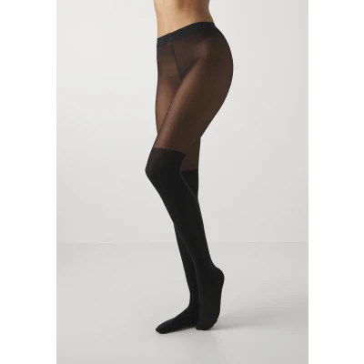 Abbildung von Falke Overknee 25 Denier Strumpfhose, Damen, Größe: Medium, Black