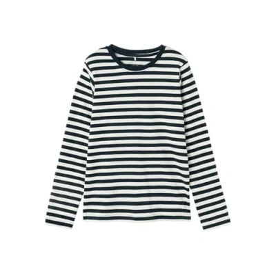 Abbildung von Name it Nkmsalmo Langarmshirt für Kinder, Größe: 146/152, Dark sapphire
