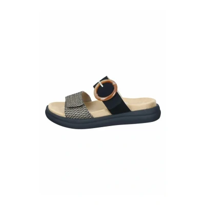 Abbildung von Remonte Pantolette flach, Damen, Größe: 39, schwarz natur Schuhe