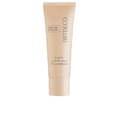 Abbildung von Artdeco Light Luminous Foundation leichte flüssige mit natürlichem Finish und Blaulicht Schutz 1 x 25 ml, 3.0 grams