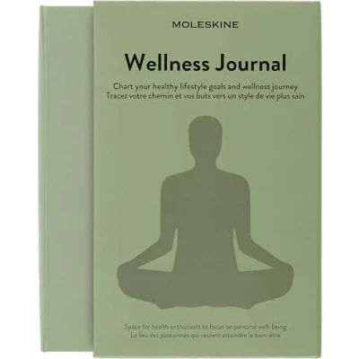 Abbildung von Moleskine Wellness Journal (Themen / Hardcover Notizbuch zur Überwachung Ihrer Gesundheits, und Fitnessziele, 13 x 21 cm, 400 Seiten)