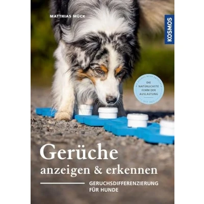 Abbildung von Gerüche erkennen und anzeigen: Geruchsdifferenzierung für Hunde Nasenarbeit, die natürlichste Form der Auslastung