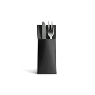 Abbildung von Alvotex Airlaid 50 Besteckservietten Bestecktaschen, Stoffähnlich, hochwertige Einwegserviette, 32X40 cm