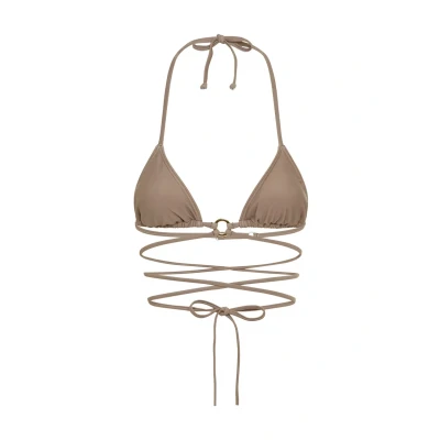Abbildung von Lascana Triangle Bikinitop, Damen, Größe: 36xC/D, Stone