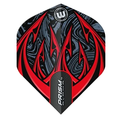 Abbildung von WINMAU Prism Alpha Diablo Dart Flüge 1 Satz pro Packung (insgesamt 3 Flüge)