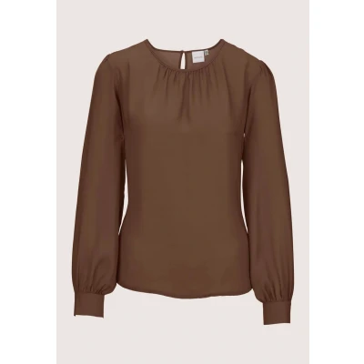 Abbildung von Madeleine Bluse, Damen, Größe: 38, Espresso