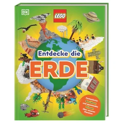Abbildung von LEGO® Entdecke die Erde: Fantastische Bauideen und spannendes Wissen über unseren Planeten. Beim LEGO Bauen spielerisch Natur verstehen Planeten entdecken. Ab 7 Jahren