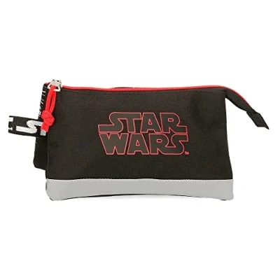 Abbildung von Star Wars Space Mission Federmäppchen, dreifach, Schwarz, 22 x 12 5 cm, Polyester