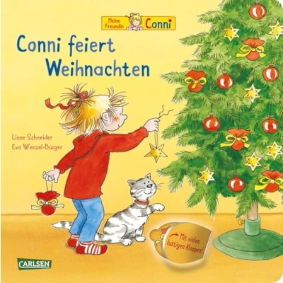 Abbildung von Conni Pappbilderbuch: feiert Weihnachten (mit Klappen): Kuschelige Weihnachtsgeschichte ab 3 Jahren mit lustigen Klappen zum Entdecken