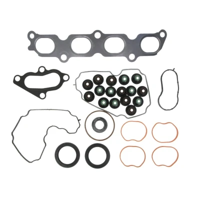 Abbildung von ELRING 569.871 Dichtungssatz, Zylinderkopf mit Ventilschaftabdichtung, ohne Zylinderkopfdichtung, Ventildeckeldichtung FORD: Focus 2, VOLVO: V50