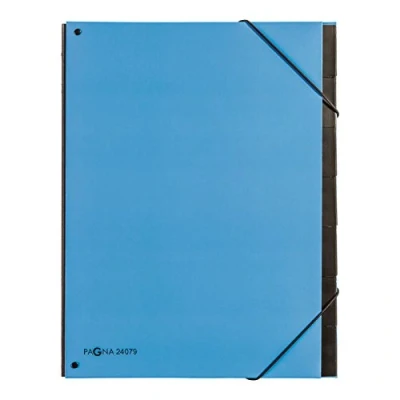 Abbildung von Pagna 24079 13 Pultordner Trend, 7 teilig, hellblau