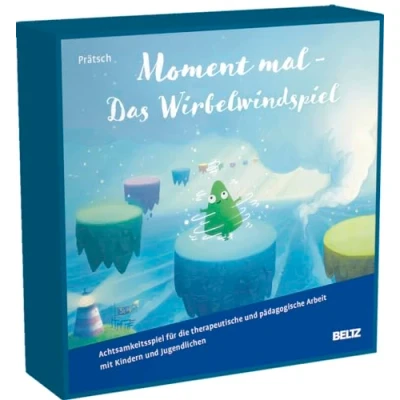 Abbildung von Moment mal Das Wirbelwindspiel: Achtsamkeitsspiel für die therapeutische und pädagogische Arbeit mit Kindern Jugendlichen. Brettspiel in stabiler Box 27 x 5,5 cm (Beltz Therapiespiele)