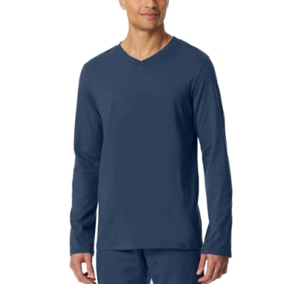 Abbildung von Schiesser Nachtwäsche Shirt, Herren, Größe: 48, Royal