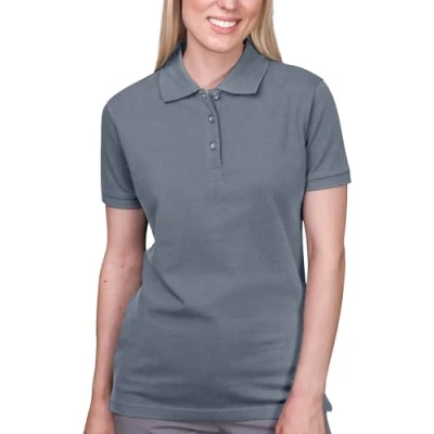 Abbildung von HRM Damen Heavy Stretch W Polohemd, Stone, Small