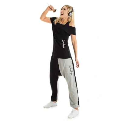 Abbildung von Winshape Damen Dance Shirt WTR12 Freizeit Fitness Workout T, Schwarz, XS