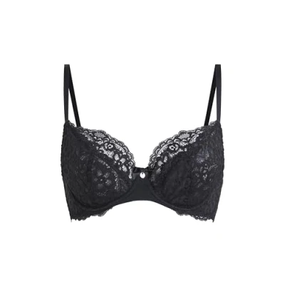 Abbildung von Hunkemöller Unwattierter Bügel BH Marine Caviar 70C