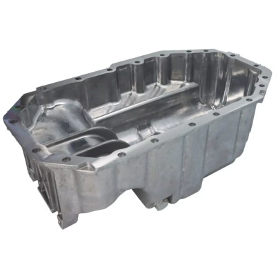 Abbildung von TOPRAN 114 595 Ölwanne mit Bohrung für Ölstandsensor, ohne Sensor Aluminium VOLKSWAGEN: Golf 4, 4 Variant, SKODA: Octavia I Hatchback
