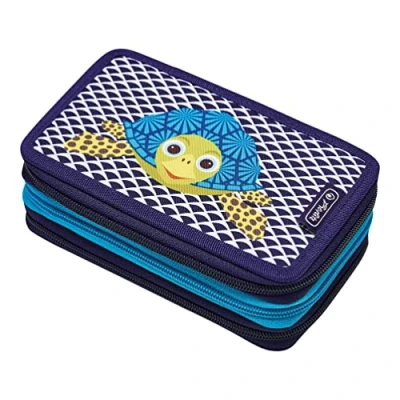 Abbildung von herlitz 50038817 31 teiliges TriCase, Cute Animals Turtle, 1 Stück