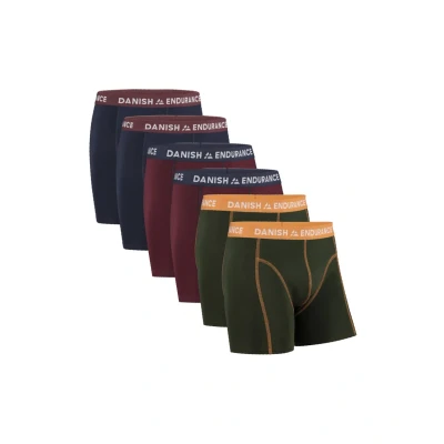 Abbildung von Danish Endurance Classic Trunks 6 PACK Panties multicoloured, Herren, Größe: 3XL, Multi coloured