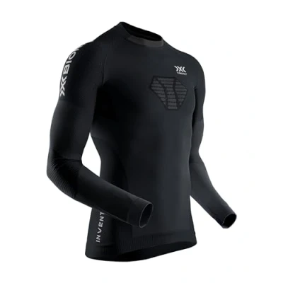 Abbildung von X Bionic Herren Invent 4.0 Running Long Sleeves Men Lauffunktonssportlangarm T Shirt, B036 Black/Charcoal, XL EU