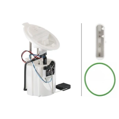 Abbildung von HELLA 8TF 358 146 041 Kraftstoff Fördereinheit mit Dichtung, Tankgeber elektrisch MERCEDES BENZ: E Class T modell