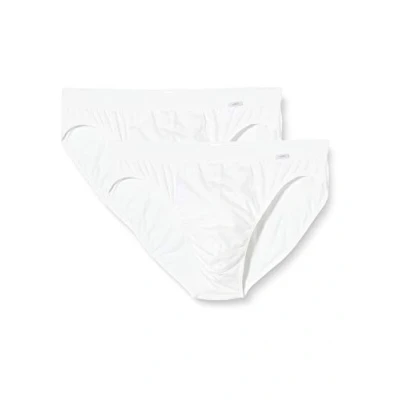 Abbildung von Huber Herren Brasil 2er Pack Slip, Weiß (Weiss 0500), Medium (Herstellergröße: M)
