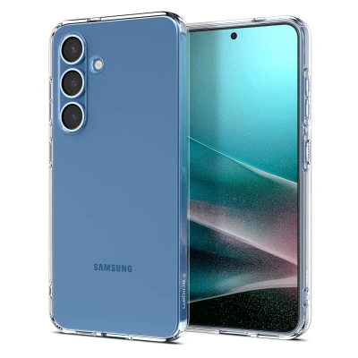 Abbildung von Spigen Liquid Crystal TPU Back Cover Durchsichtig Samsung Galaxy S25