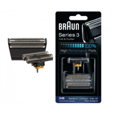 Abbildung von Braun Scherkopfkassette kombipack 31b 5000/6000 für rasierer 81387938