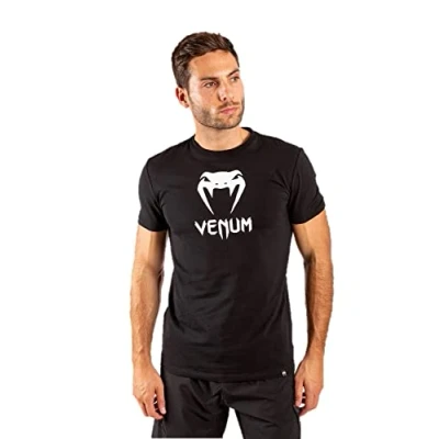 Abbildung von Venum Herren Klassisk T shirt shirt, Schwarz, S EU
