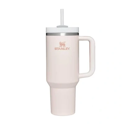 Abbildung von Stanley Quencher H2.0 FlowState Trinkflasche mit Strohhalm 1.18L Thermobecher Kühlt 11 Stunden 48 Eisgekühlt Spülmaschinenfest Thermosflasche BPA Frei Kaffeebecher To Go Rose