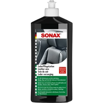 Abbildung von SONAX Soin du cuir (500 ml) emulsion de nettoyage et d&#039;entretien pour tous les cuirs lisses toutes couleurs Réf: 02912000 810