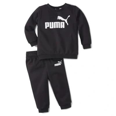 Abbildung von Puma Minicats CREW Jogger Unisex SET Trainingsanzug für Kinder, Größe: 86, Black