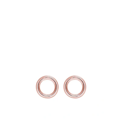 Abbildung von Elli Kreis RUND Ohrringe roségoldcoloured, Damen, Größe: One Size, Roségold coloured