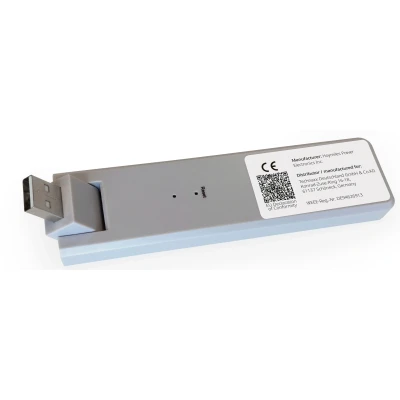Abbildung von Technaxx WiFi Stick TX 247 Datenlogger für Hoymiles Wechselrichter, Drosselung des Mikro Wechselrichters (800W &gt; 600W) Modulweises Monitoring mit bis zu 4 Solarmodulen, Echtzeitdaten &amp; Alarme
