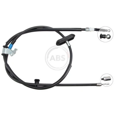 Abbildung von A.B.S. K12054 Handbremsseil 1812 Scheibenbremse OPEL: Astra J Hatchback, Sports Tourer, CHEVROLET: Cruze Saloon, Estate