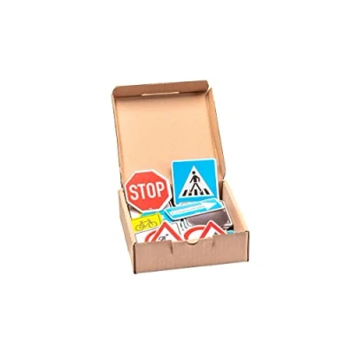 Abbildung von WISSNER® aktiv lernen 64 magnetische Verkehrszeichen MAG Pap
