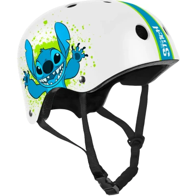 Abbildung von STAMP Unisex Youth Casque Skate Stitch, Blue, S