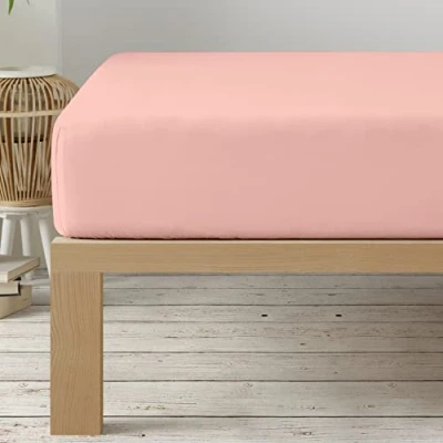 Abbildung von Degrees Home Kollektion Spannbettlaken 90 x 190 33 verstellbar gebürstete Polyester Bilden