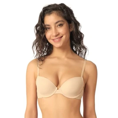 Abbildung von Skiny Damen Micro Essentials 085659 T Shirt BH, Beige, 70A EU